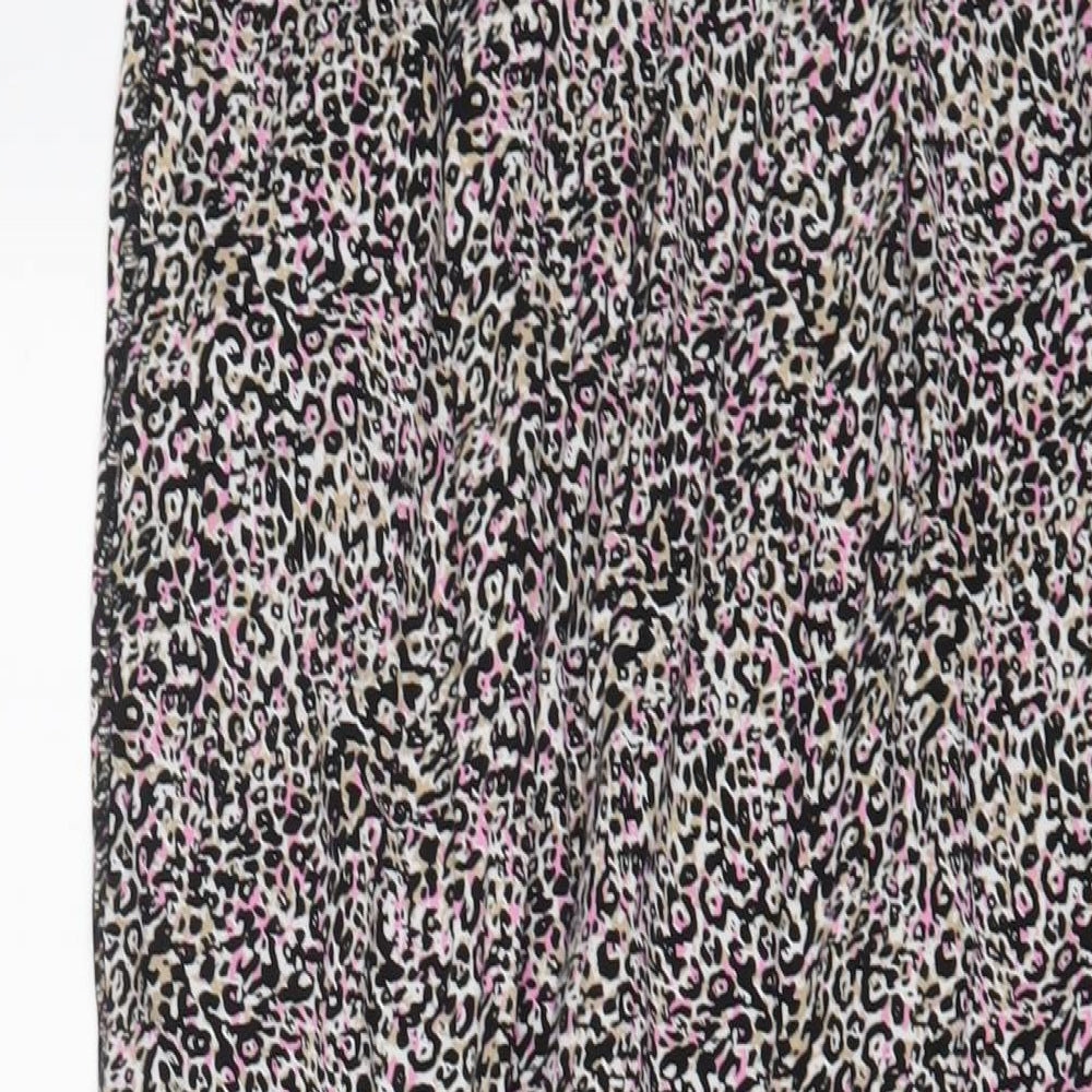 Womens UK Size 14 Marks and Spencer Regular Fit  Multicoloured Trousers