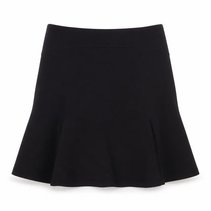 Sticky Fingers Womens Black Polyester A-Line Skirt Size 16 Zip