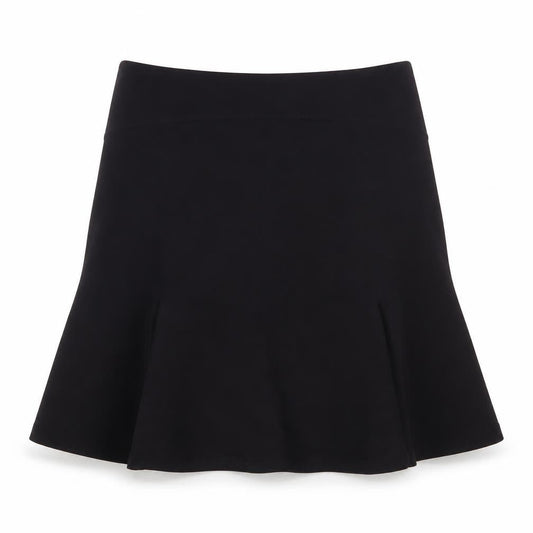 Sticky Fingers Womens Black Polyester A-Line Skirt Size 16 Zip