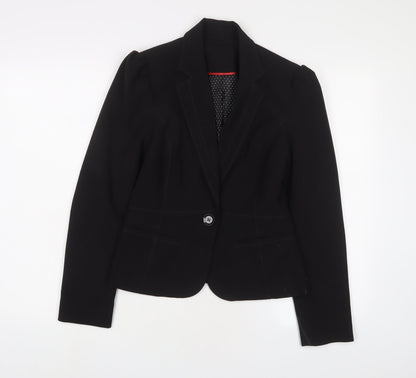 Womens UK Size 10 New Look Black Jacket