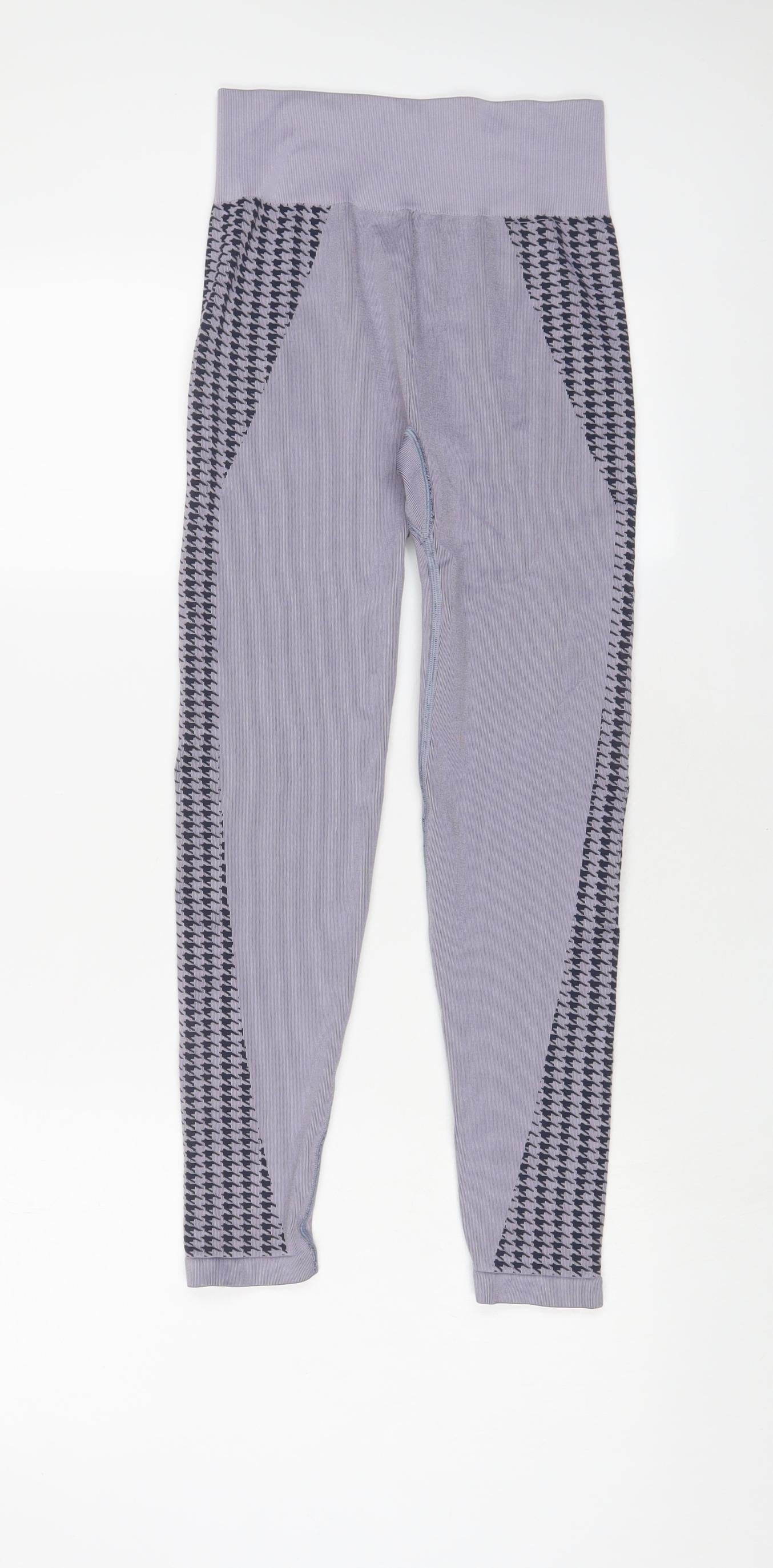 Womens UK Size M ASOS  Capri Purple Leggings