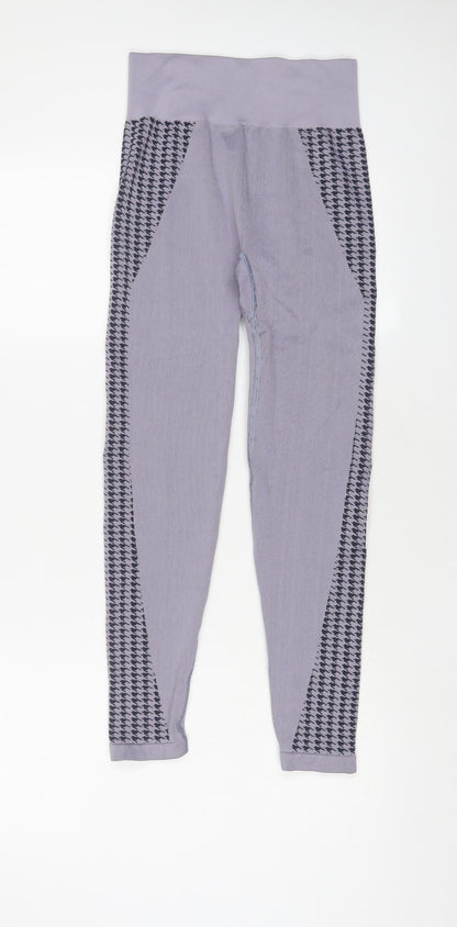 Womens UK Size M ASOS  Capri Purple Leggings