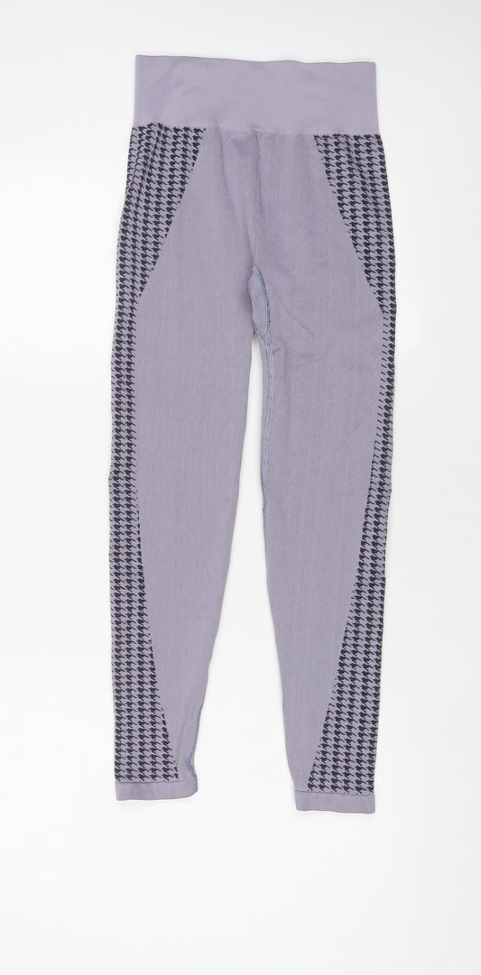 Womens UK Size M ASOS  Capri Purple Leggings