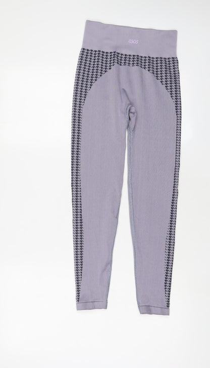 Womens UK Size M ASOS  Capri Purple Leggings