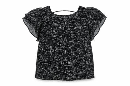 Womens UK Size 14 Dorothy Perkins Black Basic Blouse