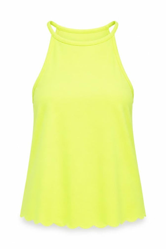 Womens UK Size 12 New Look Yellow Camisole Blouse