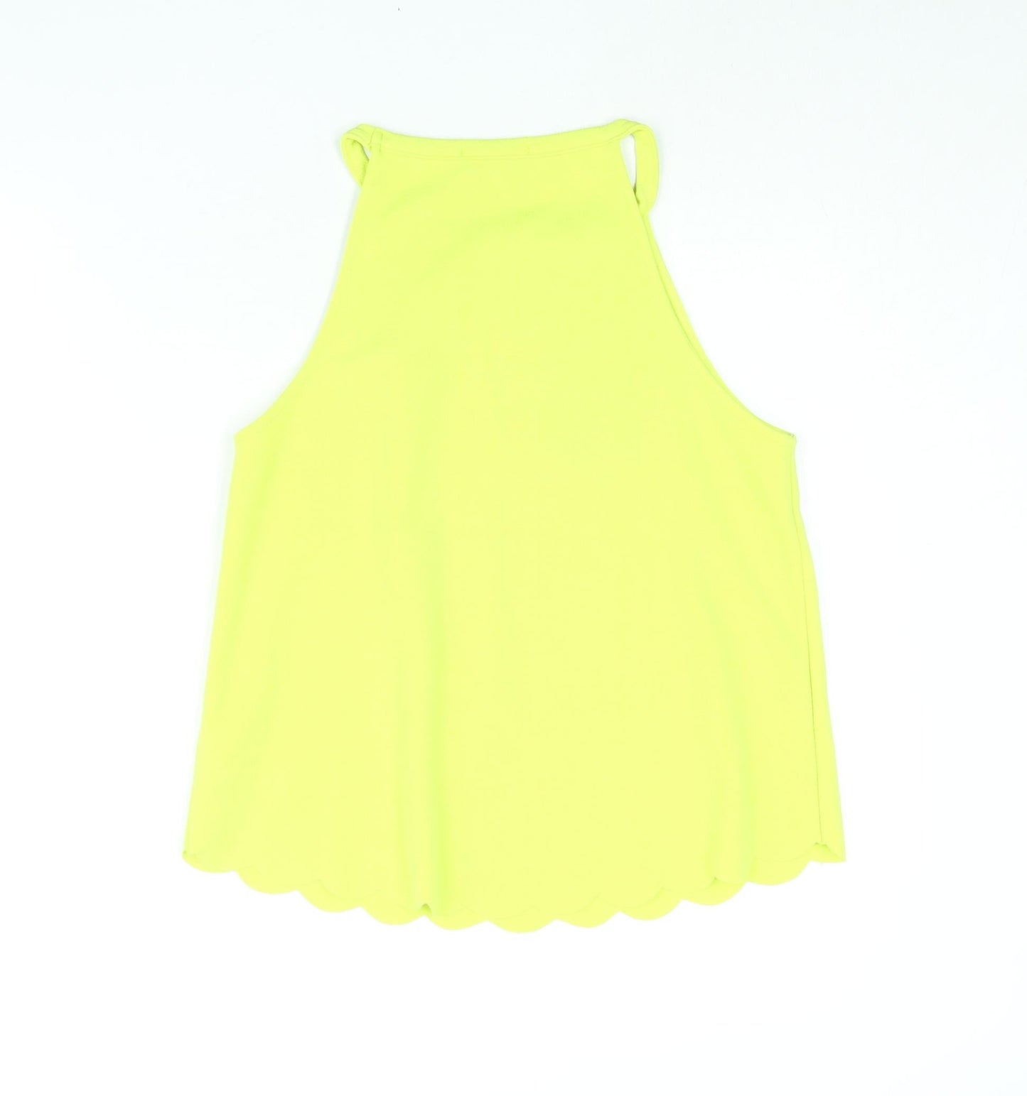 Womens UK Size 12 New Look Yellow Camisole Blouse