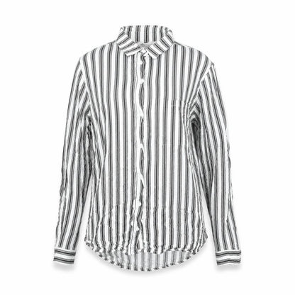 Womens UK Size 6 Divided by H&M White Basic Button-Up