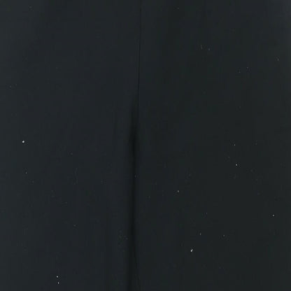 Womens UK Size M Zara Regular Fit  Black Trousers