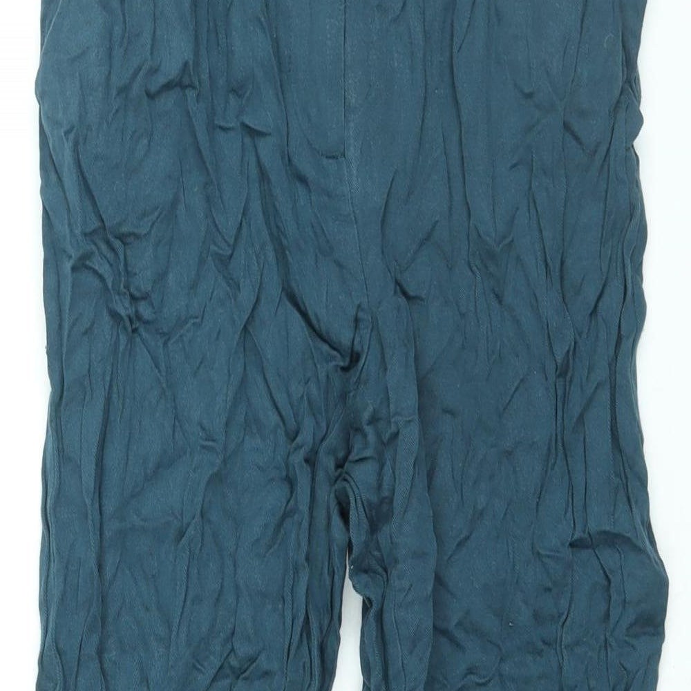 Womens UK Size 8 Oliver Bonas Regular Fit  Blue Trousers