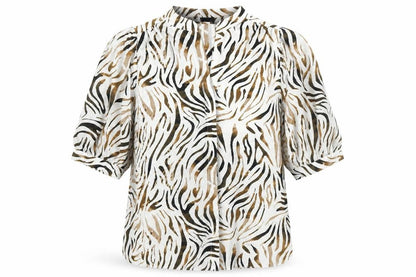 Womens UK Size 14 New Look White Basic Button-Up