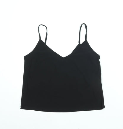Womens UK Size 14 New Look Black Camisole Blouse