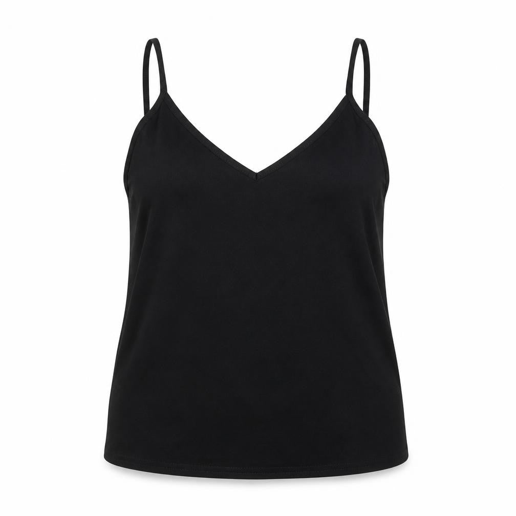 Womens UK Size 14 New Look Black Camisole Blouse