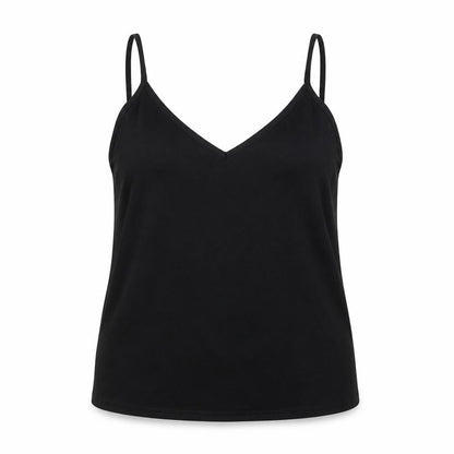 Womens UK Size 14 New Look Black Camisole Blouse