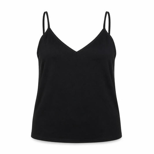 Womens UK Size 14 New Look Black Camisole Blouse