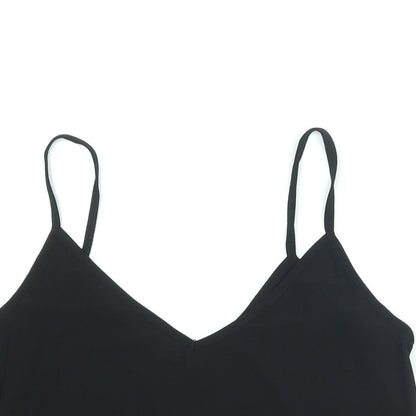 Womens UK Size 14 New Look Black Camisole Blouse