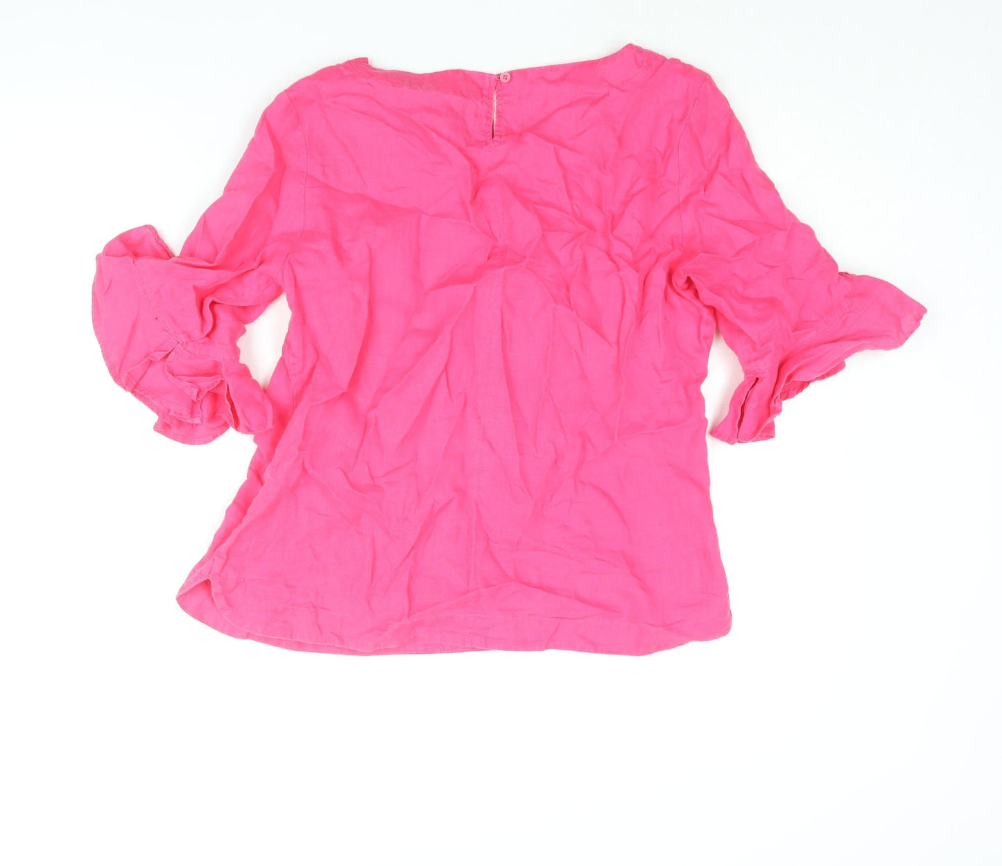 Womens UK Size 12 Marks and Spencer Pink Basic Blouse