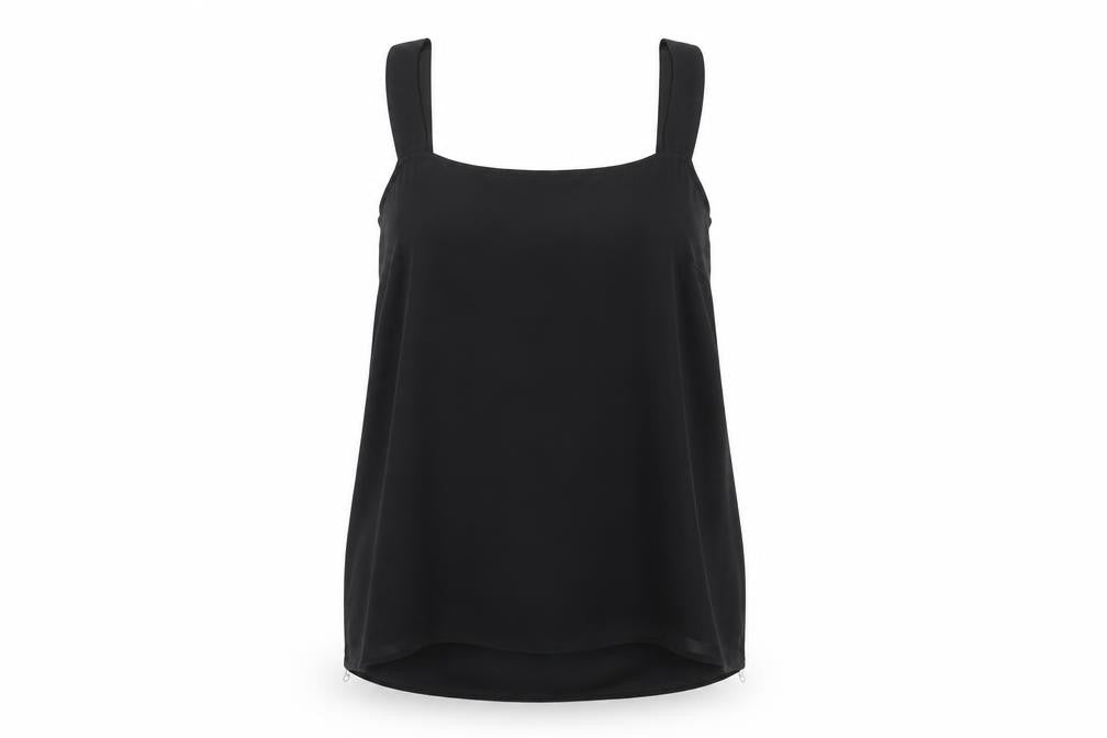 Womens UK Size 10 New Look Black Camisole Blouse