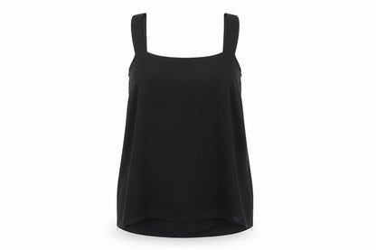 Womens UK Size 10 New Look Black Camisole Blouse