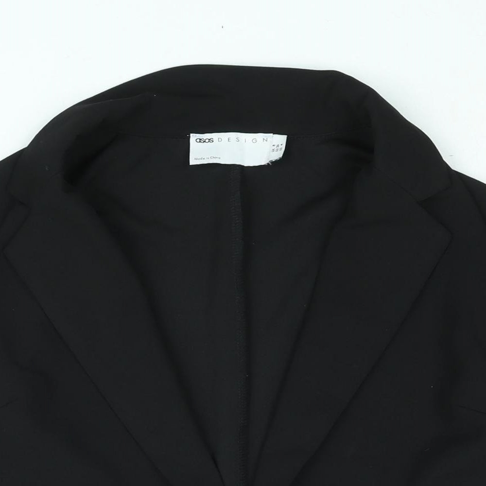 Womens UK Size 8 ASOS Black Jacket