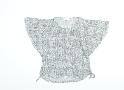 Womens UK Size 14 Intown Grey Basic Blouse