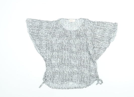 Womens UK Size 14 Intown Grey Basic Blouse