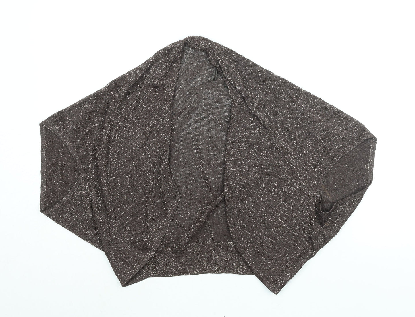 Womens UK Size S Principles Brown Shrug Jumper