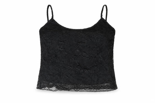 Womens UK Size 16 Berkertex Black Camisole Blouse