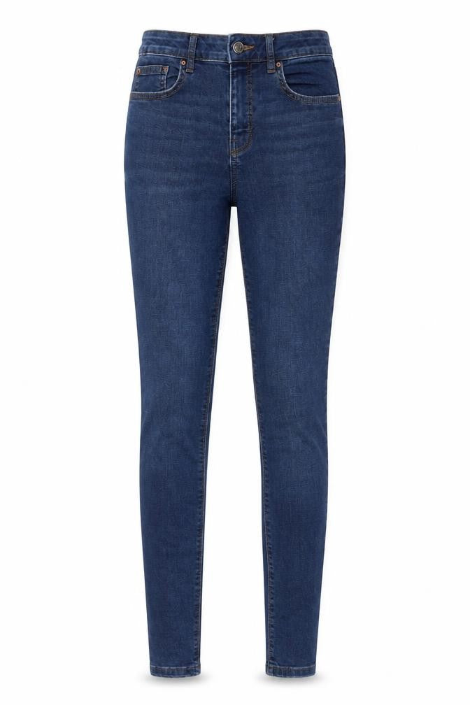 Womens UK Size 8 Denim & Co. Regular Fit Skinny Blue Jeans