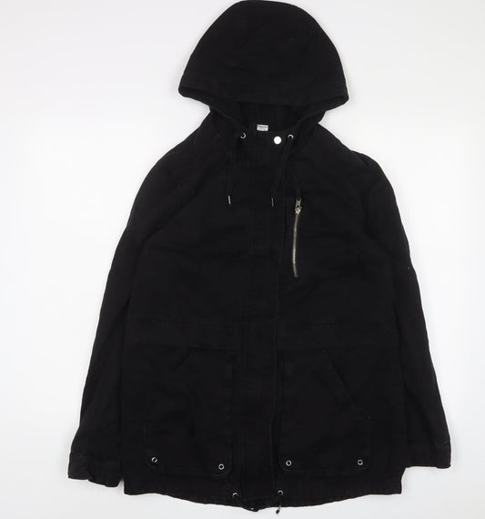 Womens UK Size 8 H&M Black Jacket