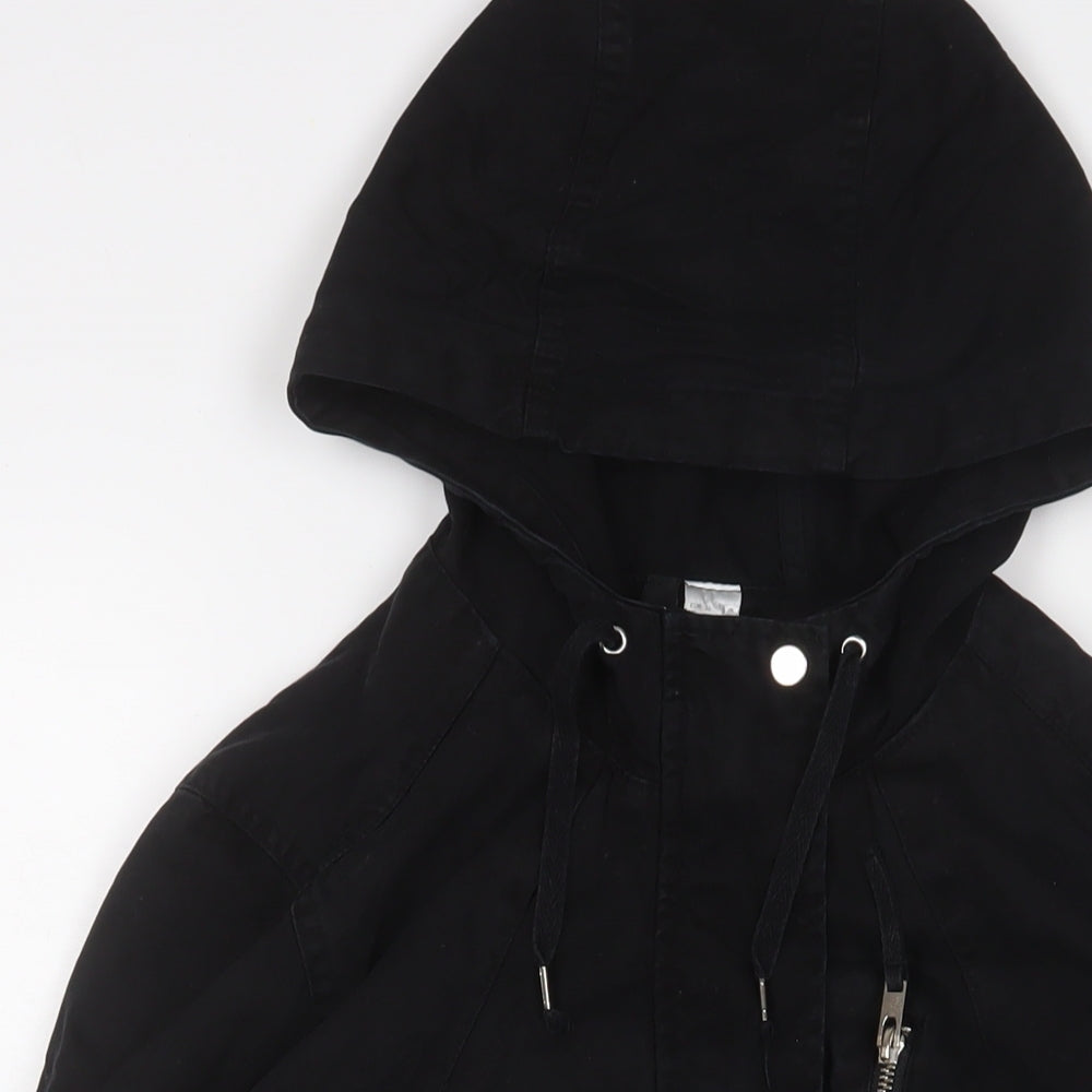 Womens UK Size 8 H&M Black Jacket