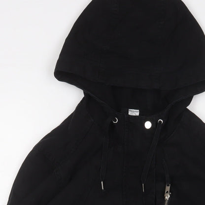 Womens UK Size 8 H&M Black Jacket