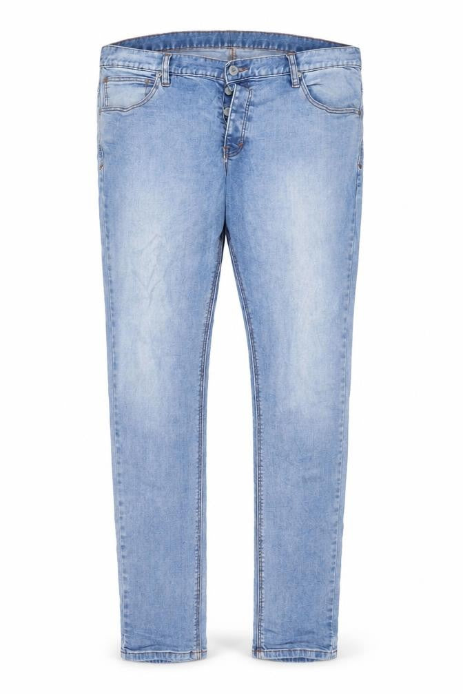Mens UK Size 36 in A.BRAND Regular Fit Skinny Blue Jeans