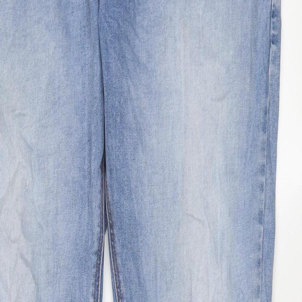 A.BRAND Mens Blue Cotton Skinny Jeans Size 36 in L32 in Regular Zip