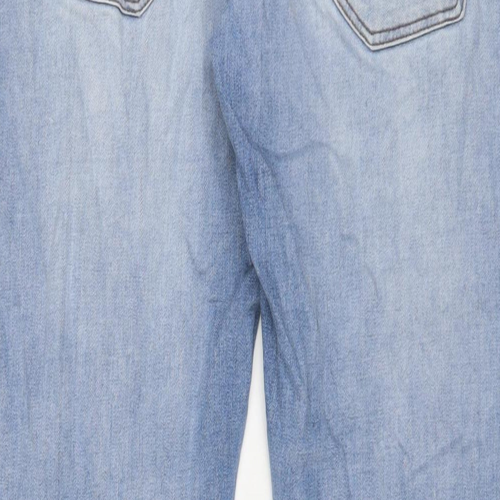 A.BRAND Mens Blue Cotton Skinny Jeans Size 36 in L32 in Regular Zip