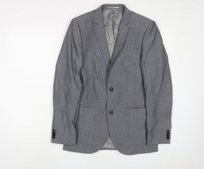 Mens UK Size 36 NEXT Regular Grey Suit Jacket