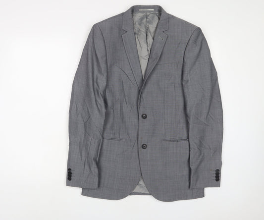 Mens UK Size 36 NEXT Regular Grey Suit Jacket