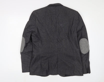 Mens UK Size 40 H&M Regular Grey Suit Jacket