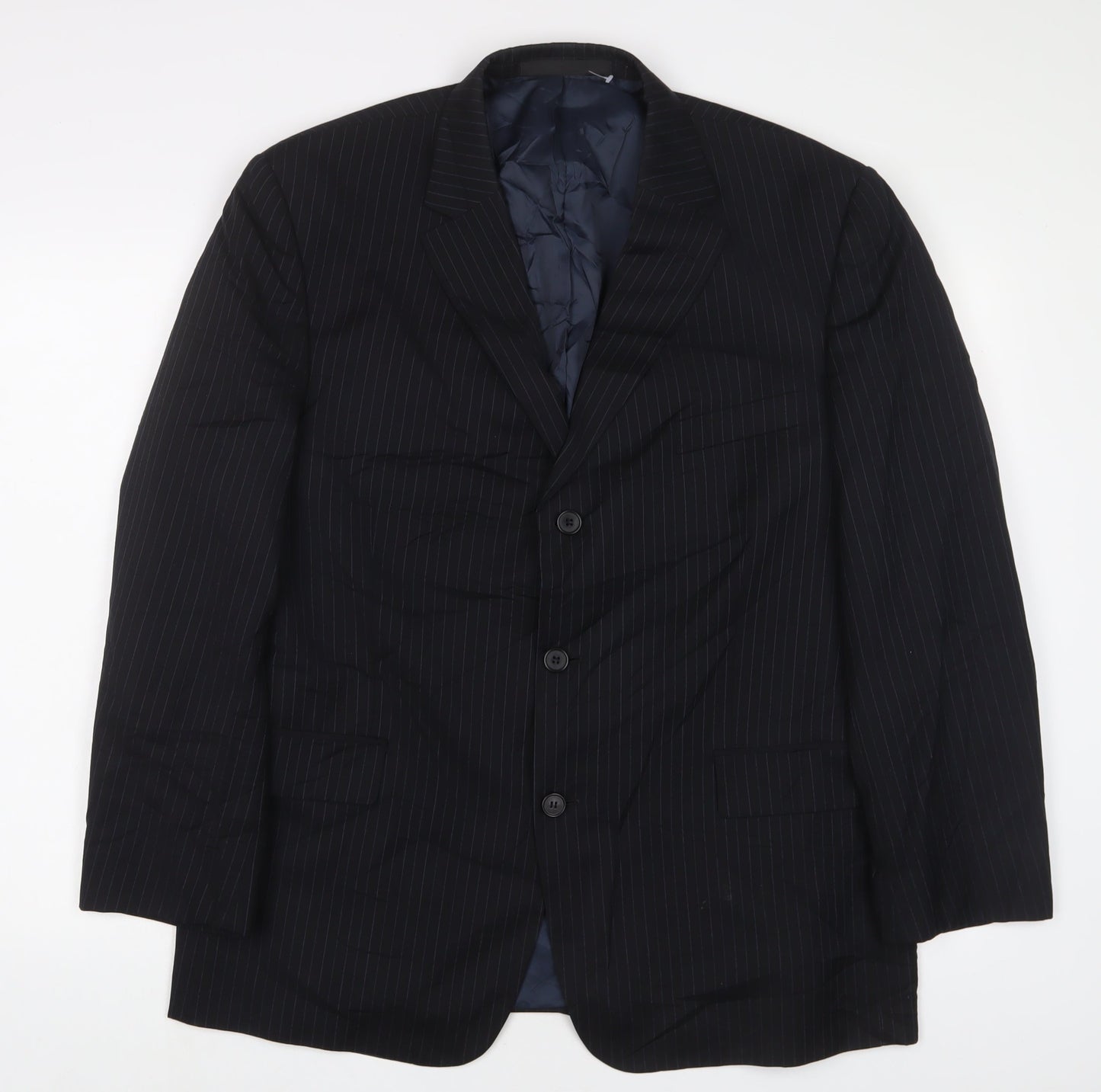 Mens UK Size 40 Marks and Spencer Regular Black Suit Jacket