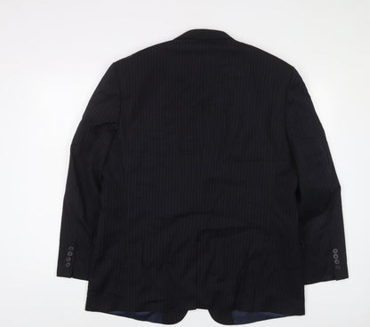 Mens UK Size 40 Marks and Spencer Regular Black Suit Jacket