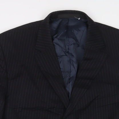 Mens UK Size 40 Marks and Spencer Regular Black Suit Jacket