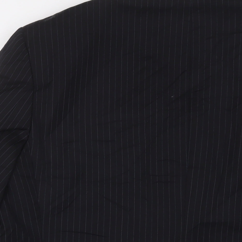 Mens UK Size 40 Marks and Spencer Regular Black Suit Jacket