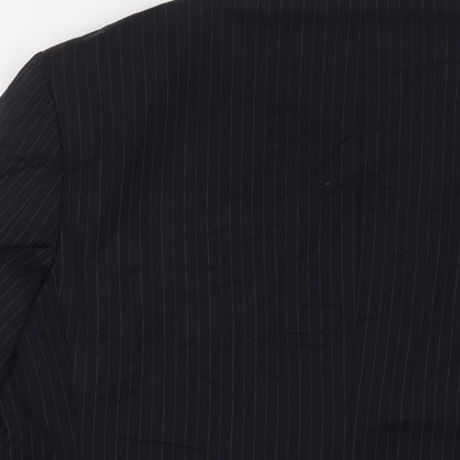 Mens UK Size 40 Marks and Spencer Regular Black Suit Jacket