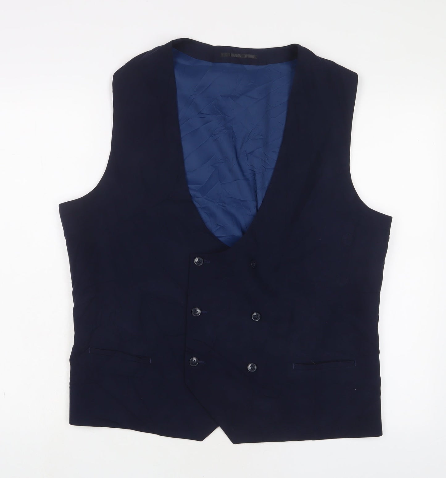 Mens UK Size 46 OneSixFive Regular Blue Suit Jacket