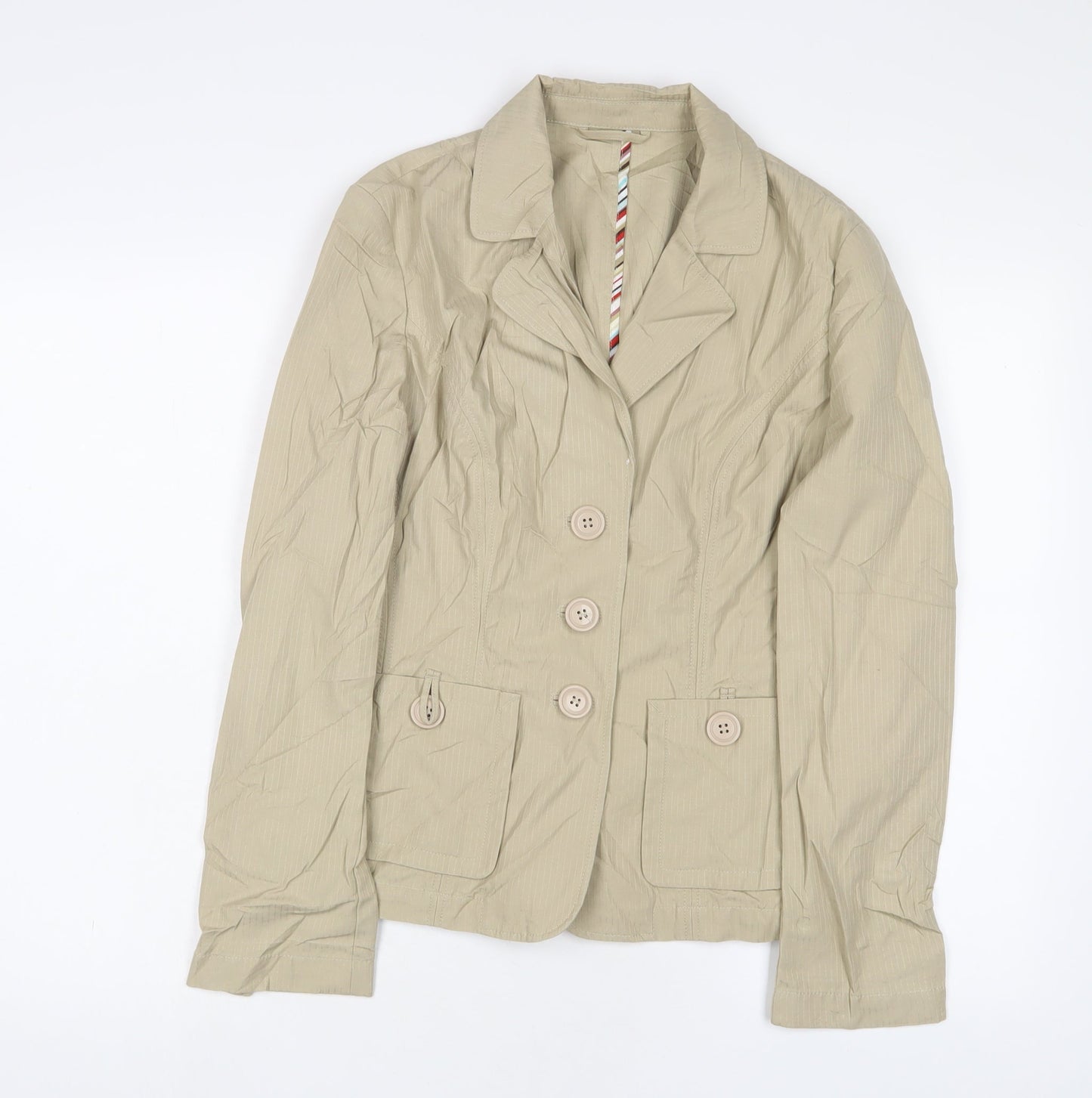 Womens UK Size 12 NEXT Beige Jacket