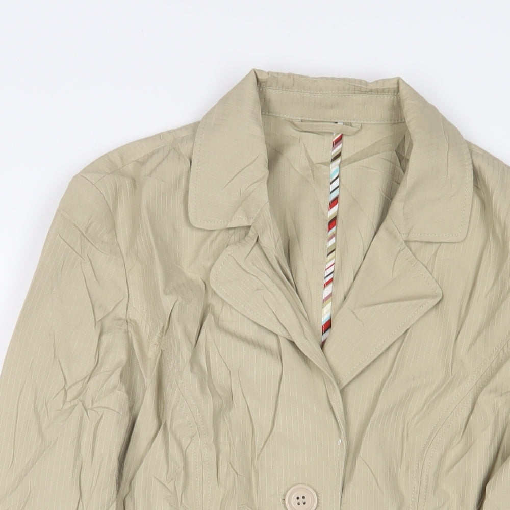 Womens UK Size 12 NEXT Beige Jacket