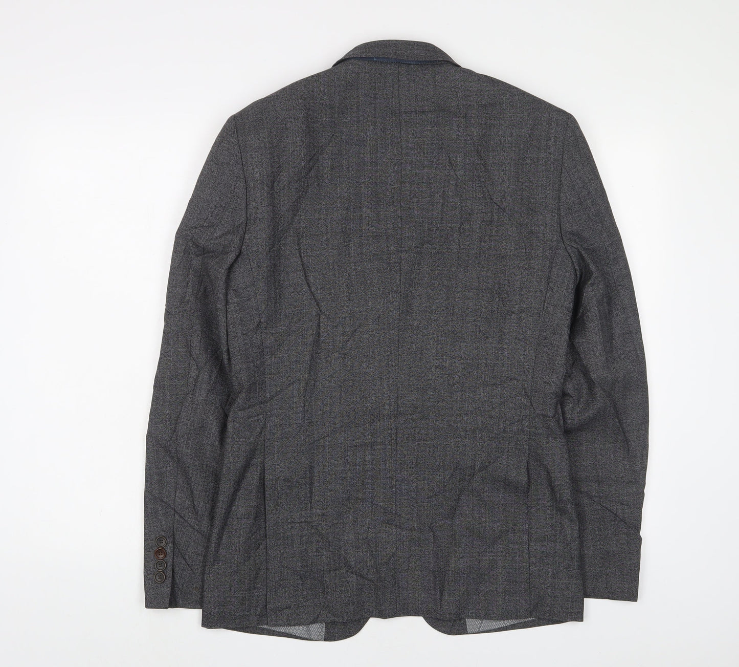 Mens UK Size 36 Burton Regular Grey Suit Jacket