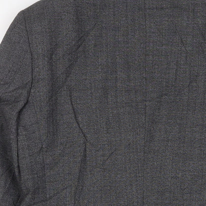 Mens UK Size 36 Burton Regular Grey Suit Jacket
