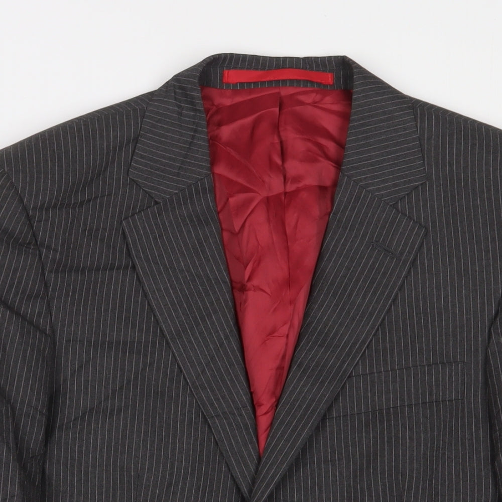 Mens UK Size 36 Marks and Spencer Regular Grey Suit Jacket