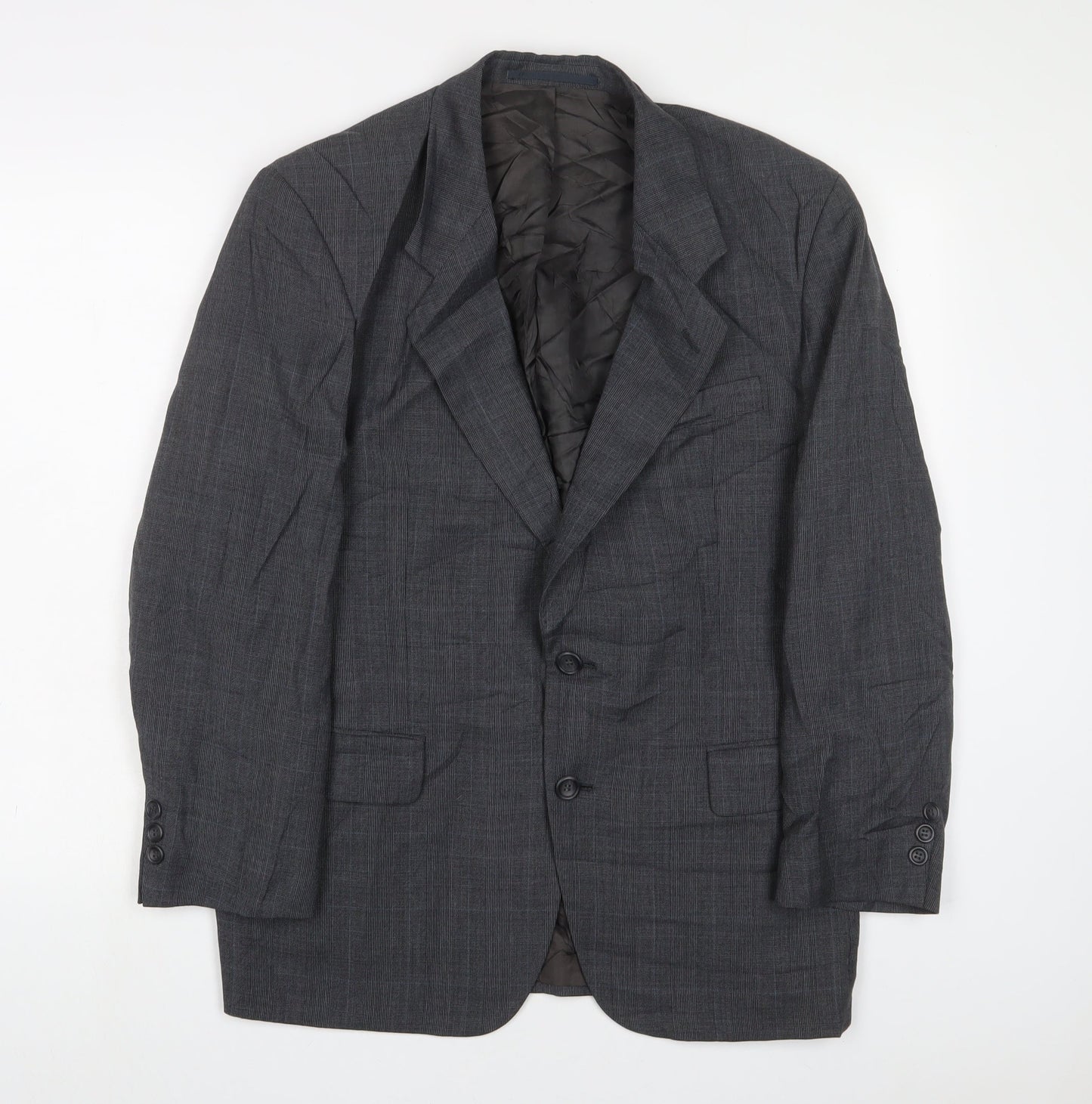 Chatleys Mens Grey Wool Jacket Suit Jacket Size 40 Regular